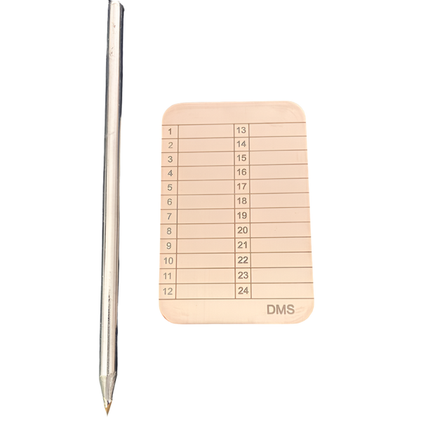 Crypto Seed Storage Plate & Pen
